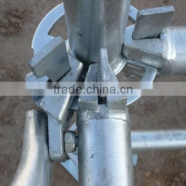 Q345 Steel Ringlock Scaffolding / Ringlock Standard for Construction photo-2