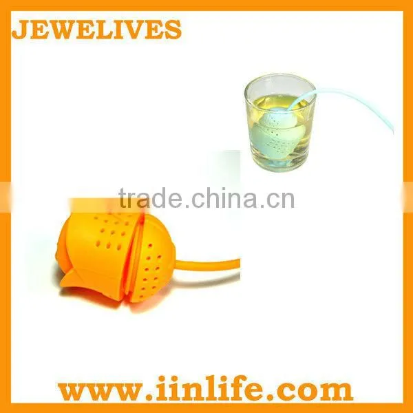 2013 Newest Rose Silicone Tea Bag Strainer