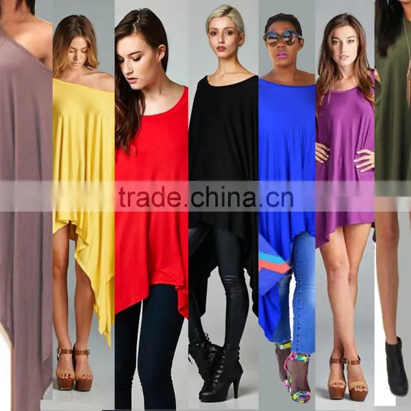 OEM Wholesale Summer Beach Cover Up Plain Cotton Spandex Asymmetrical Dresses Plus Size Beachwear L/XL/XXL/XXXL photo-6