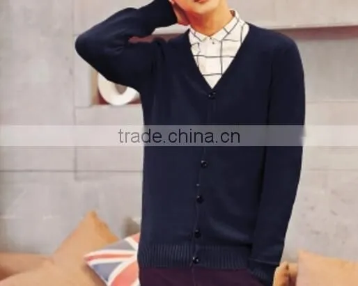 100% Cashmere Men's Flat Seam Pullover Sweater
