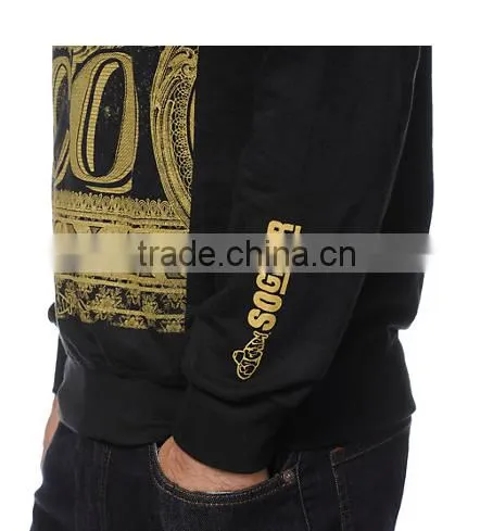 Men Custom Printing Crew Neck Wholesale Cotton Sweatshirt photo-3