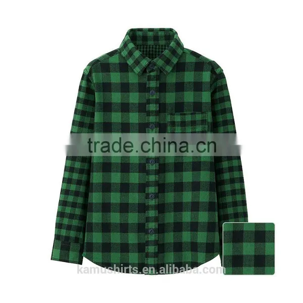Flannel Shirt for Boy's Children Flannel Shirts Kids Flannel Checks Shirts photo-5