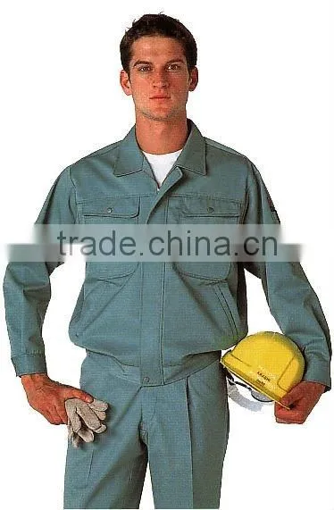 Summer Blue 100%Cotton Workwear Uniforms Industrial Uniforms photo-2