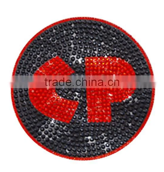 Rainbow Peace Rhinestone Sticker Eco-friendly Acrylic Stone Printing Plastic Sticker For Phone Decoration photo-5