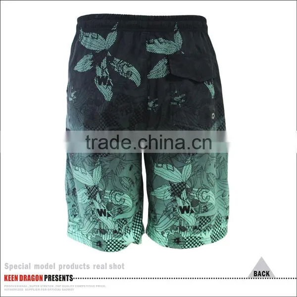 2016 NEW COLORFUL PRINTE BOARD SHORTS FOR MAN WITH BACK POCKET SWIM SHORTS photo-2