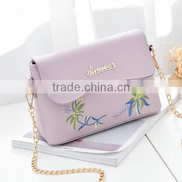 Zm35684a Simple Ladies Women Leather Crossbody Sling Bags photo-4