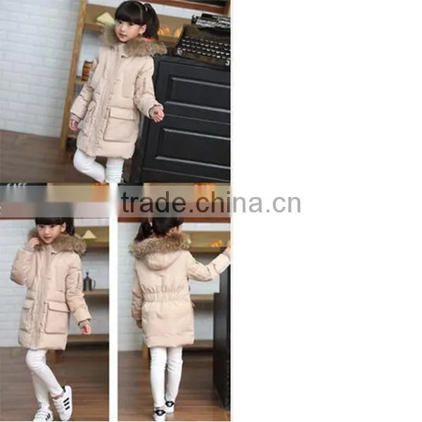 2016 Hot Saling Medium Style Hoody Kid Down Jacket photo-3