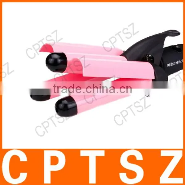 Hot Styler Three Tube Hair Curler With TUV--SUD CE-EMC ROHS Certificate (110v--240v ) photo-3