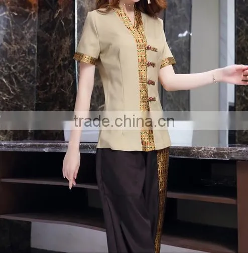 Beauty Spa Salon Uniform Antistatic Uniform Custom Made With Your Logo photo-4
