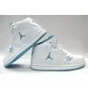 Flight 1 Jordan InWhite Blue AJF1 Women On Sale photo-2