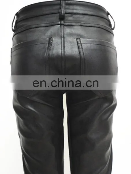 Wholesale Stretch Leggings Stretch Lamb Leather Pants Stretch Pants for Ladies photo-6