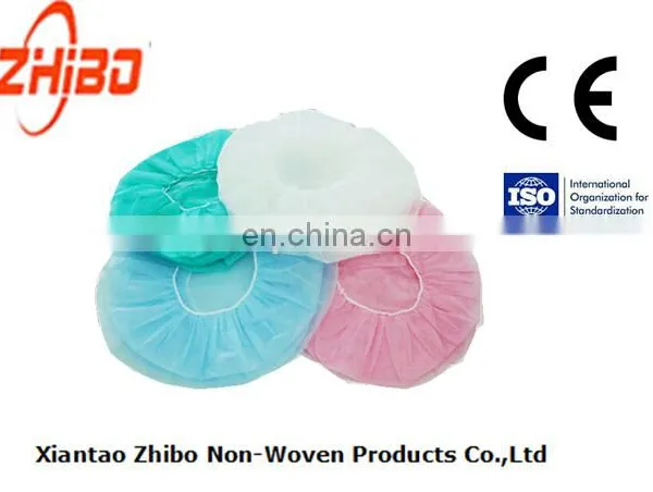 Colorfull Disposable Hair Nets Single Use Bouffant Cap/SMS Round Cap photo-5