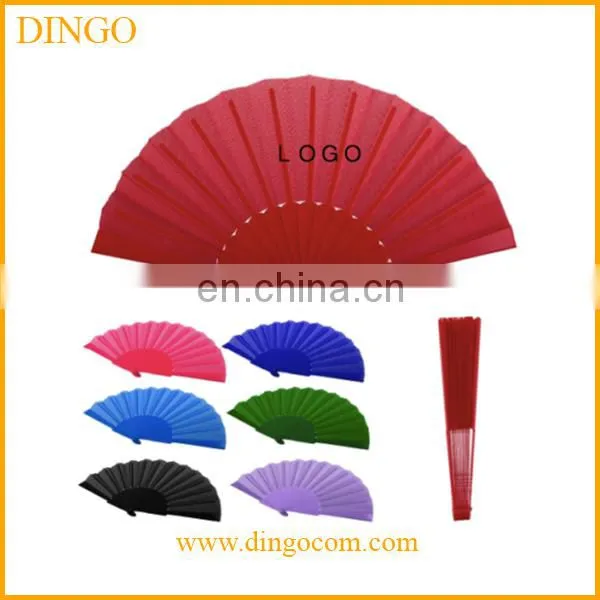 Custom Promotional PP Plastic Summer Portable Hand Fan