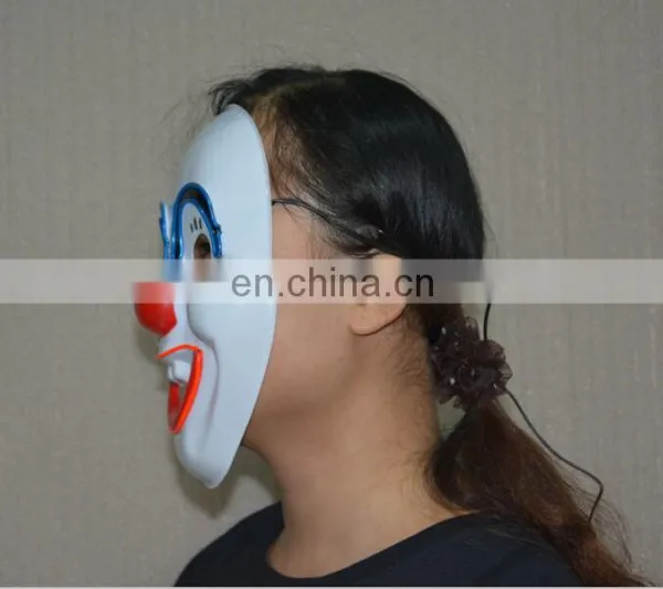 2016 Custom Unisex Led Light Up Party Mask, Led Glowing Mask photo-2