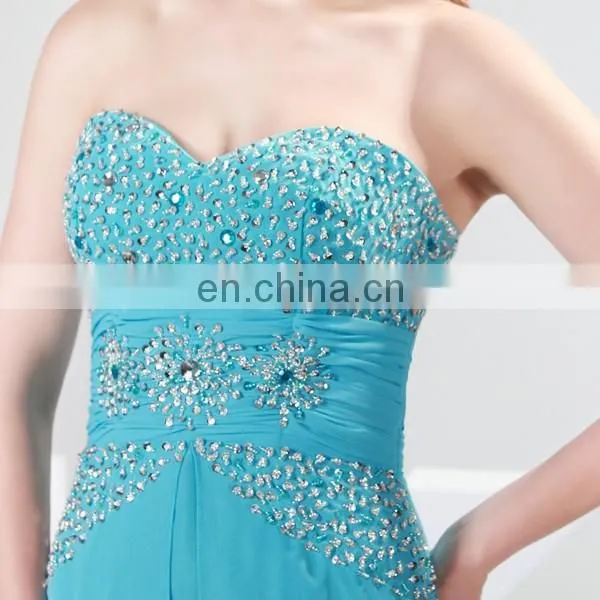Grace Karin Elegant Off Shoulder Long Chiffon Evening Dress 2015 CL4417 photo-4