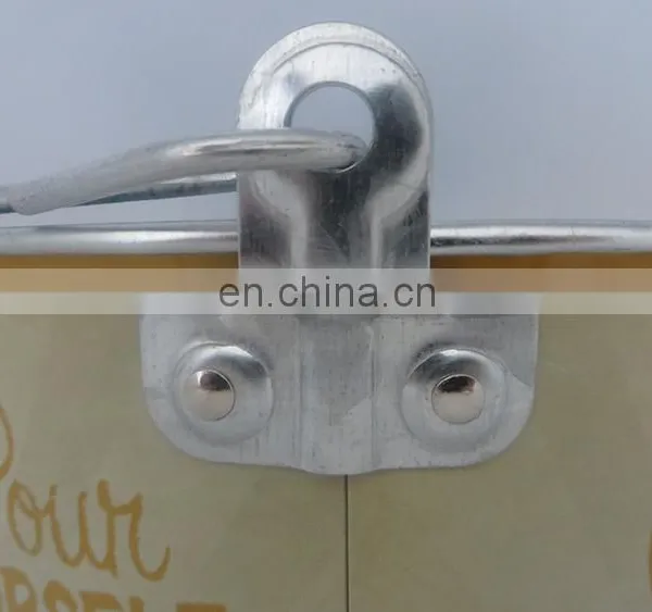China Custom Colorful Beer Galvanized Iron Stainless Steel Ice Bucket photo-2