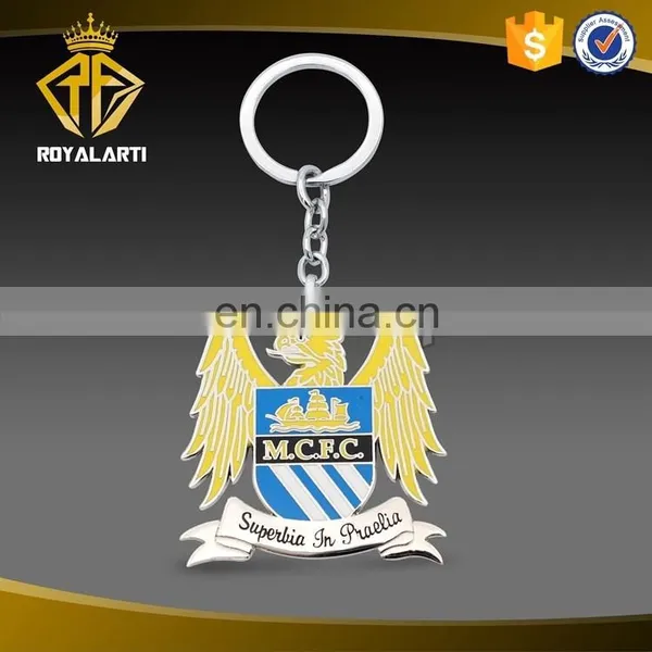 Wholesale Factory Price Custom Hard Enamel Metal Keychain for Club photo-2