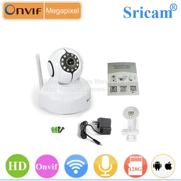 Sricam SP011 камера IP беспроводная для внутреннего использования с разрешением 720p