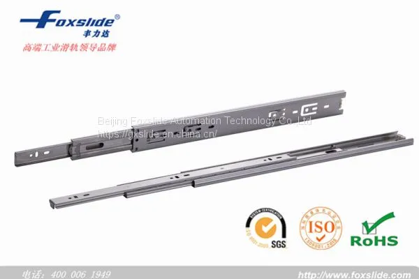 45mm Width Full Extension Stainless Ball Bearing Drawer Slide photo-5