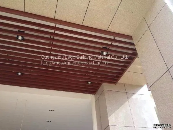 Luxurious Aluminum Square Pass Integrated Ceiling Art Gallery photo-3