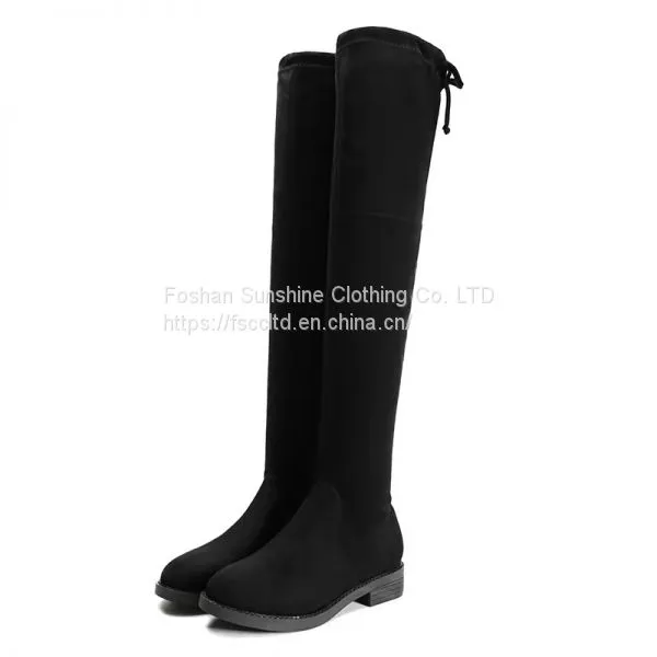 Winter Crossover Strap Thigh-high Boots Woman 2020 New Autumn Style Fashionable, Comfortable, Versatile, Thin Leg Artifact