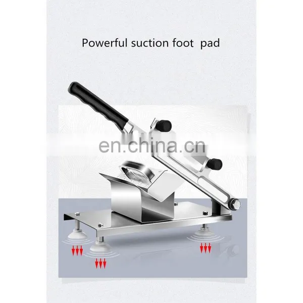 Stainless Steel Multifunction Manual Frozen Mutton Beef Meat Slicer/vegetable Fruit Spiral Slicer/vegetable Spiralizer photo-4