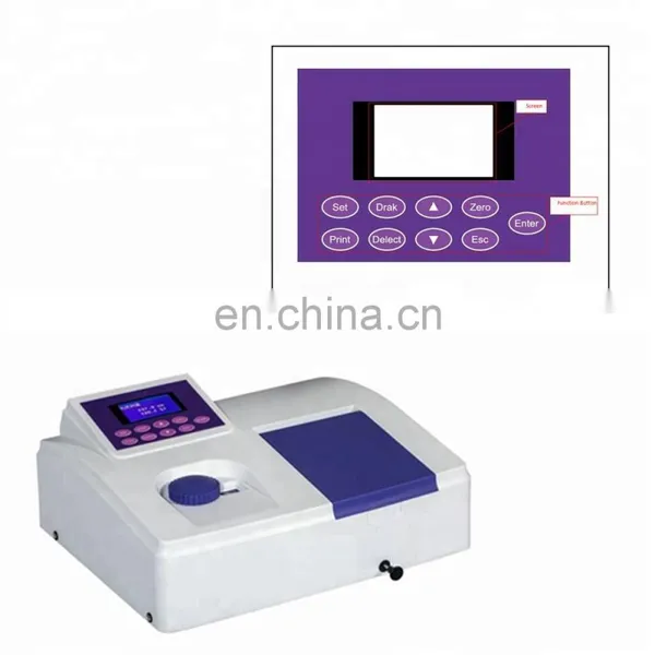Lab Instrument Uv Vis Spectrophotometer Portable photo-2