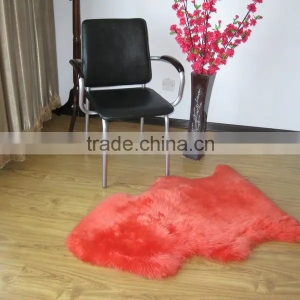 Natural White Sheep Fur Rug photo-3