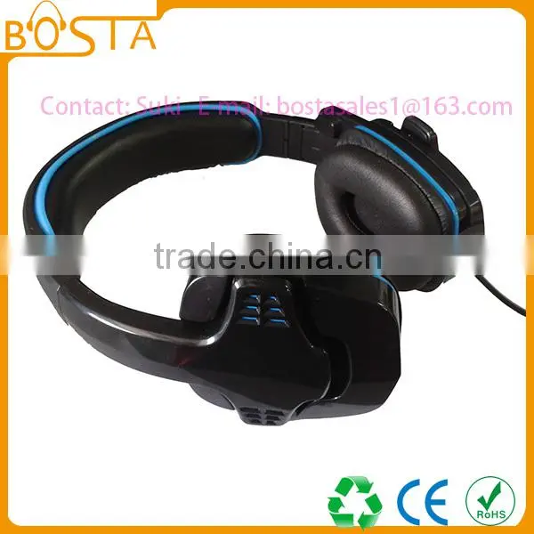 Fashion Fancy Stereo Top Quality 3.5mm Jack Cheap Gaming Headphone With Mic photo-5