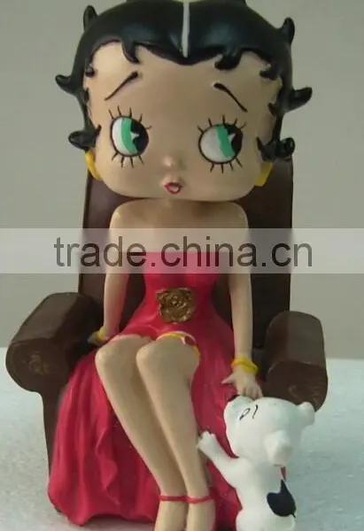 Polyreisn Betty Figurine, Betty With Moon photo-2