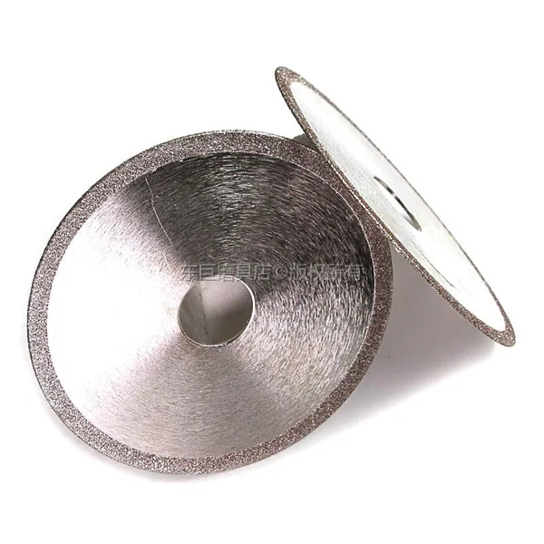 4 Inch Electroplated Diamond CBN Cutting Wheel Super Thin High Precision Cutting Disc photo-3