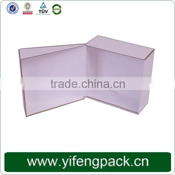 High Quality Cardboard White Magnet Watch Box Paper Gift Box In China photo-5