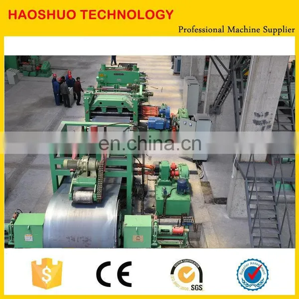 High Quality High Speed Steel Coil Opening Leveling and Cutting to Length Machine photo-4