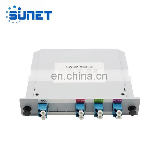 Single Fiber 1270-1410nm 8CH Mux/Demux CWDM 100GHz 8 Channels Lgx Box CWDM photo-5