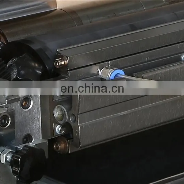 HSD400 Small Mini Used Semi Automatic Flat V Bottom Food Shopping Paper Bag Making Machine photo-3