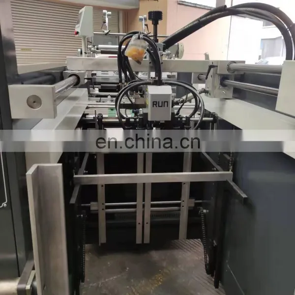 High Quality Industrial Automatic Embossing Laminating Machine YFMA- 590Y photo-3