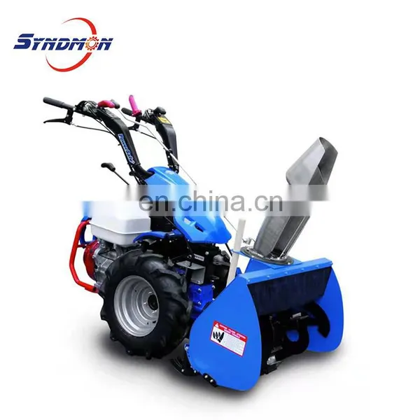Tractor de dos ruedas con rotación de 180 grados y motor de labranza rotativa