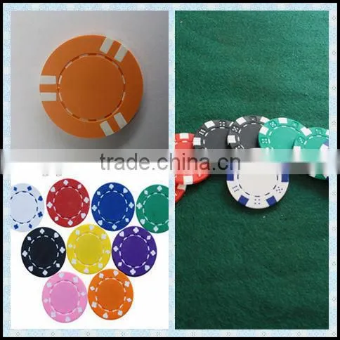 PE Plastic Poker Chip Set