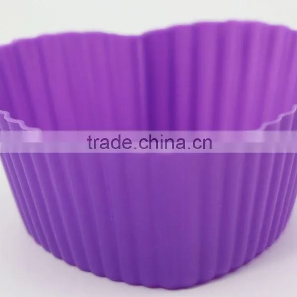 Heart Shaped Small Cupcake Liners
