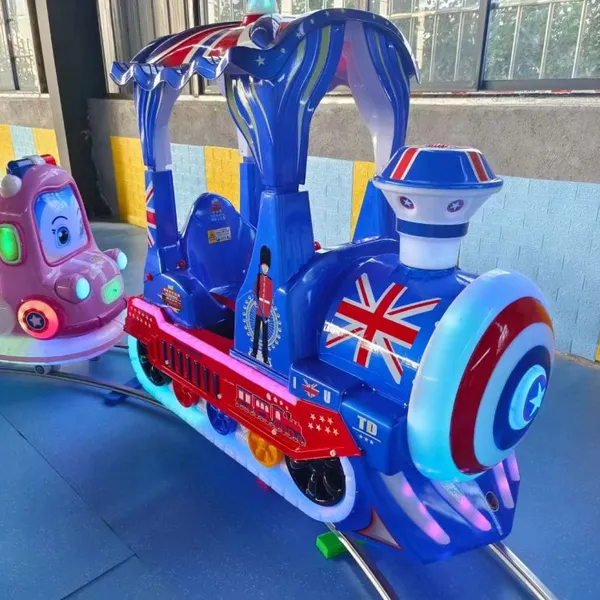 Amusement Theme Park Indoor Outdoor Small Mini Diameter Engineering Car Track Train photo-5
