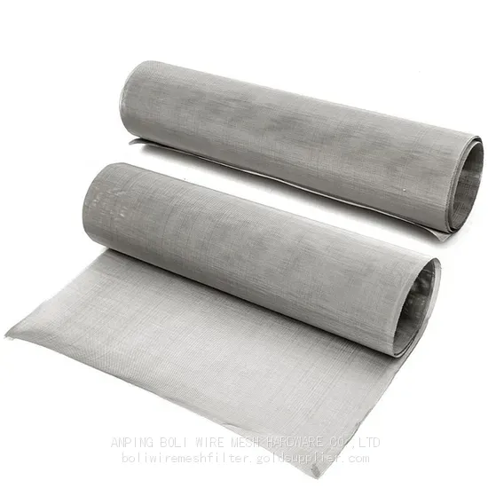 Einfacher Gewebe 904L 316L 430 Edelstahl Drahtgewebe, Holländisches Gewebe für präzise Mikronfiltration Edelstahl Sieb