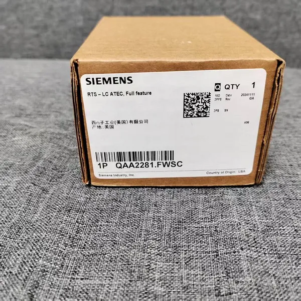 SIEMENS Room Room Temperature Controller QAA2281.FWSC photo-2