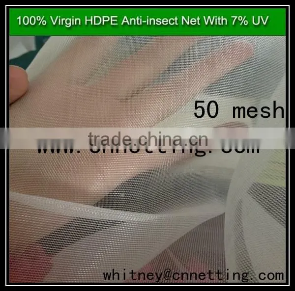 100% Virgin HDPE White or Green Agricultural Anti-aphid Net/insect Net photo-5