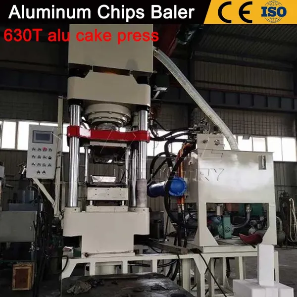 Portable Hydraulic Metal Scrap Briquetter Small Workshop Scrap Compression Machine photo-2