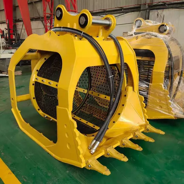 Loader Screen Bucket, Convenient and Efficient Excavator Screen Bucket, Ore Instantly Becomes Fine Sand photo-3