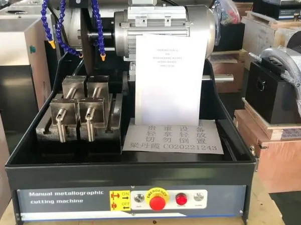 SQ-80 80mm 2800 R/min Metal Sample Cutting Testing Equipment With Integrated Cooling System photo-6