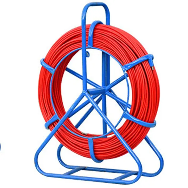 Heavy‑Duty Cable Threading Device With Glass Fiber Rod & Thickened Steel Frame | Multi‑Size Pipe Puller for Electricians & Telecom Installers photo-5