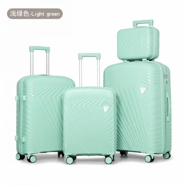 2026 New Design of pp Suitcase Travel Luggage Business Trolley Bag