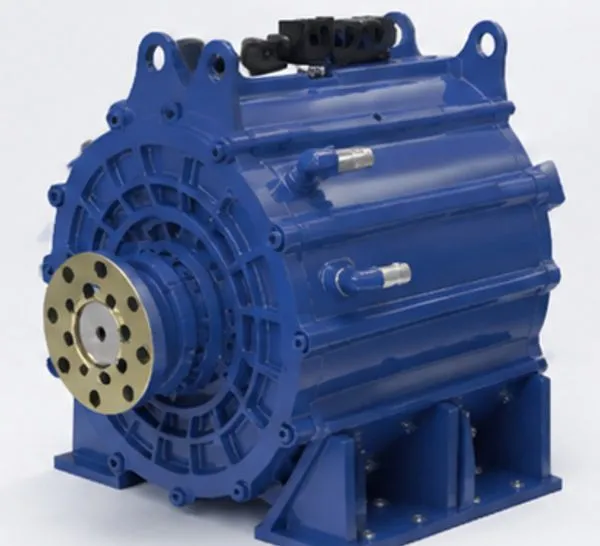Electric Boat Motor, 700V, 338(406kW Peak), 2938N.m, 1100rpm