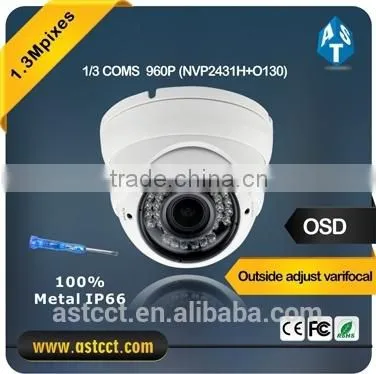 AHD CCTV Protection , AHD Cctv Products AHD CCTV Camera HD Video OSD Menu Control Over Coaxial Cable, Outside Adjust Varifocal